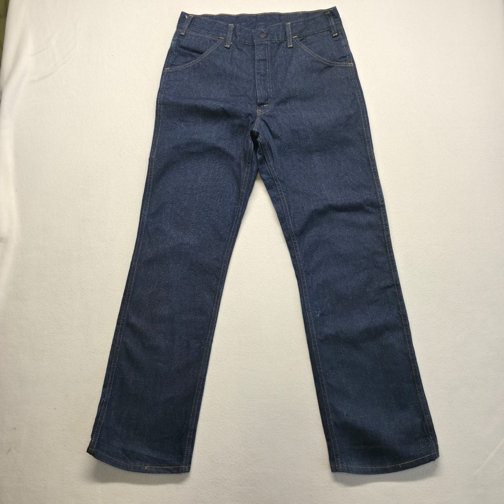 Vintage 70's Peavey's Men's Straight Leg Workwear Jeans Talon 42 Size 33X30 USA